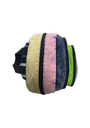 Kaliteli Vintage Disayn Sırt Gezi Çantası New Patchwork 5017 Gri