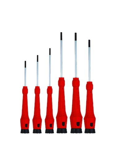 Cer-pa Norm 1005 22 5406 Profesyonel 6 Parça Elektronikçi Allen Tornavida Takımı/seti