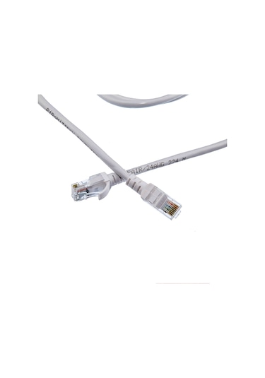 Tek-iş Cat5 Network Internet Ethernet Bilgisayar Kablosu Rj45 - Rj45 2 Mt Patch Kablo