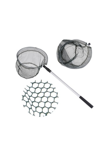 Novahub Teleskopik Olta Ağı - Alüminyum Saplı, Paslanmaz Çelik Ağ 29cm Çap - Yüksek Kalite, Dayanıklı Teleskopik Olta Ağı