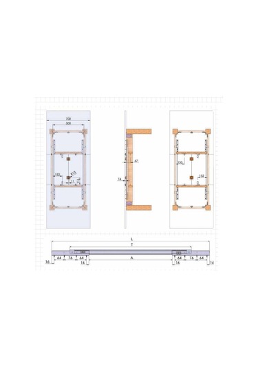 Mepa HMR 88 Halatlı Masa Rayı