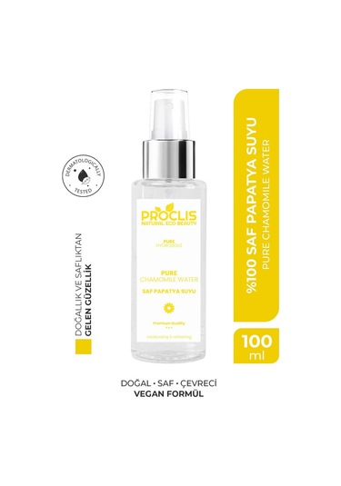 Papatya Suyu %100 Doğal Ve Saf 100 Ml