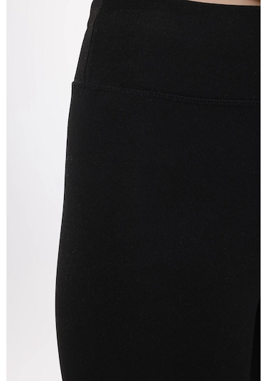 Lumberjack Wb Şardonlu Polar 26ct641 4pr Kadın Tayt Siyah