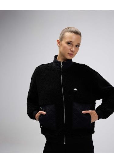 Ellesse Ef525-fleece Kadın Siyah Polar Mont Siyah