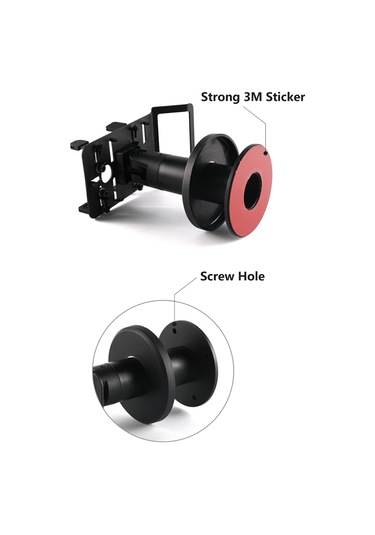 020 Ayarlanabilir Açı Masaüstü Pos Standı Yazarkasa Ekran Montajı Siyah
