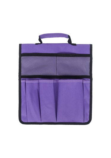 Yifomall Katlanabilir Taşınabilir Bahçe Alet Çantası - Mor Renkli Pratik Bahçe Ekipmanı