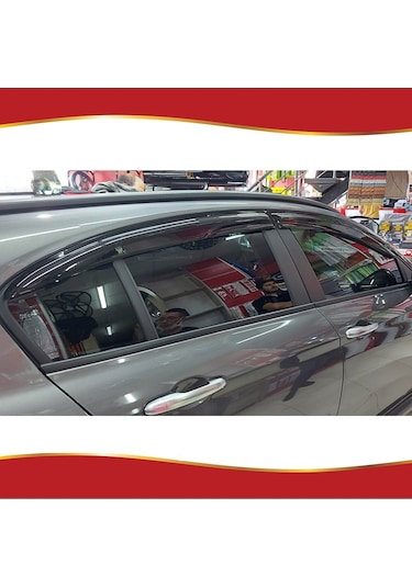 Fiat Egea Cross Mügen Cam Rüzgarlığı 2021 Sonrası 4 Lü Set N11.12265