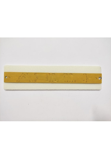 Fiat Linea Arma Bagaj Yazısı Yapıştırma 17.7cmx1.7cm 1517