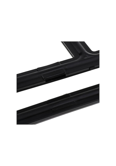 Homyl 2 Yollu Plastik Ekran Kapı Pet Köpek Kedi Veranda Siyah-l