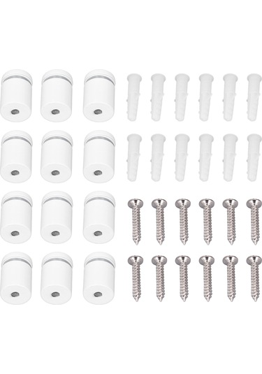 12 Adet Cam Reklam Aparatı 19x25mm Kaiyi Standart