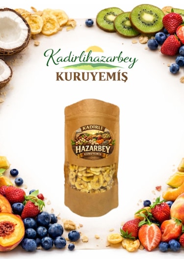 Kadirlihazarbey Kurutulmuş Muz 100 Gr 100 G
