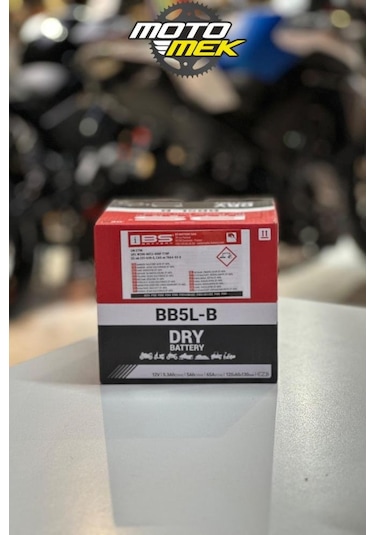 Bs Battery Bb5l-b Motosiklet Aküsü 12v 5ah Bakımsız Güçlü Performans