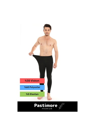 Yeni Sezon Terletmez Dayanıklı Rahat 7 Kat Sıcak Tutan Kışlık Termal Tayt Uzun İçlik Siyah