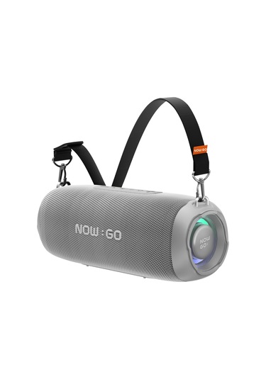 Nowgo F8 40w Rgb Speaker Su Geçirmez Taşınabilir Kablosuz Bluetooth Hoparlör Gri