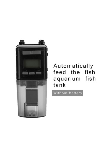 Folinda Akvaryum Balık Yemleyici - Otomatik/manuel Kontrol, Günde 4 Kez Ayarlanabilir, Flake/pellet Uyumlu, Pil Dahil Değil