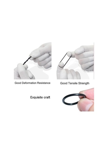 Pazly 200/225 Adet Nitril Kauçuk O-ring Conta Halkası Seti Yüksek B Nbr Sızdırmazlık Elastik Contalar