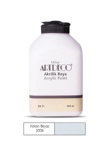 Artdeco Akrilik Boya 500 ML Renk Seçenekli