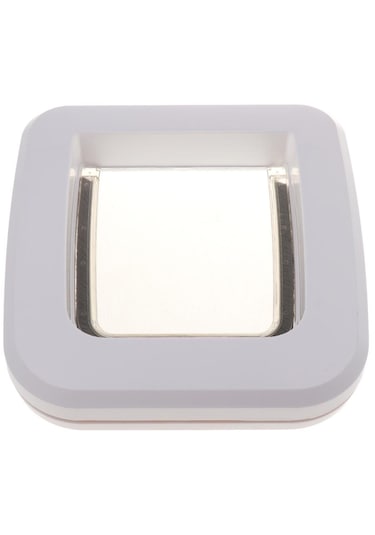 Homyl Abs Pet Kedi Küçük Köpek Manyetik Kilit Flap Beyaz