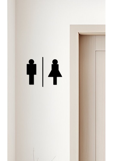 Wc Tabelası, Tuvalet Levhası, Kadın Erkek Tabela, Yönlendirme Levhaları 56