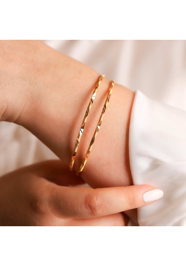 10 Gr 22 Ayar İşçiliksiz Elmas Bilezik