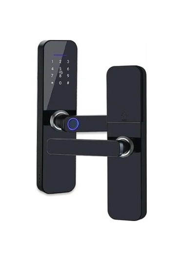 Tuya App Destekli, Smart Lock Akıllı Kapı Kilidi, Kart Okuyuculu Ve Parmak İzli