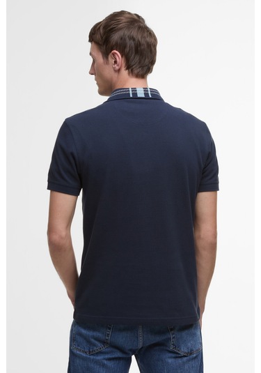 Barbour Trematon Tailored Fit Polo Yaka Ny91 Navy Lacivert
