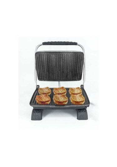 Dökümix Demir Döküm Gri 1800 Watt 4-6 Dilim Ev-sanayi-büfe Tipi Tost Makinası Ve Izgara