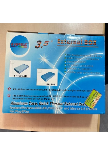Everest Fr-638 Harici 3.5'' İde Harddisk Kutusu Usb 2.0