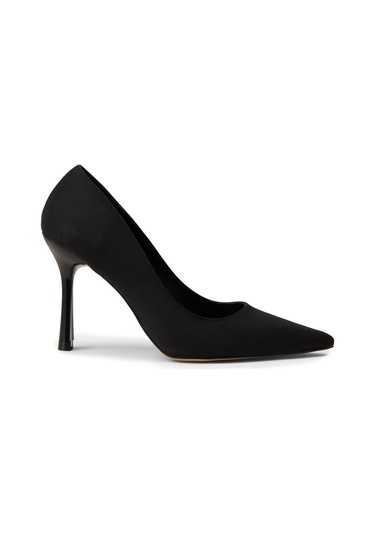 Deery Kadın Siyah Saten Stiletto - K0011zsyhm01