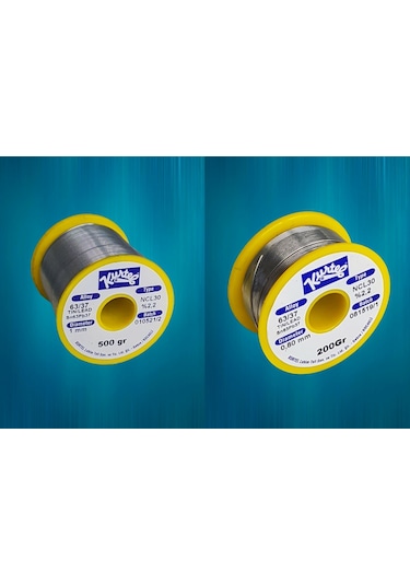 Kurtel Sn63Pb37 No Clean (Ncl30) Fluxlı Lehim Teli
