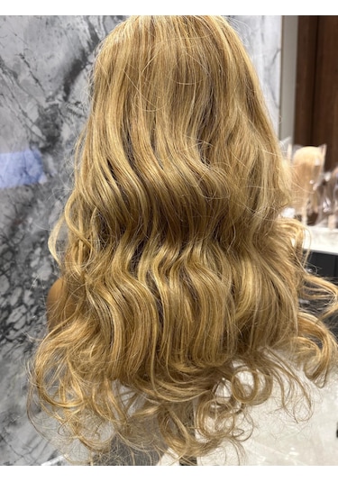 Peruk 50 Cm 6y2bwmodeli Sarı Ombreli