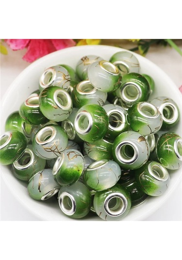 Irisdream 10 Adet Murano Reçine Rondelle Boncuk  Bilezik Dıy Takı Yapımımaroon Maroon