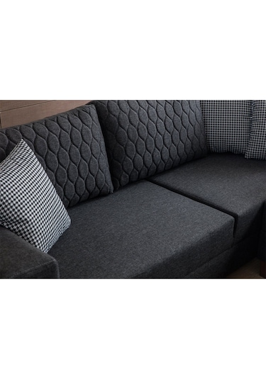 Eymense Loft Köşe Koltuk Takımı Antrasit Sağ Köşe