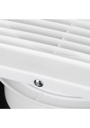 Shineyee Banyo Mutfak İçin 7 Bladeslı Ventilasyon Fanı - 220v 4 İnç, Ipx2 Su Geçirmez, Ters Akım Engelleyici Valfli, Yüksek Verimli Motorlu Diğer