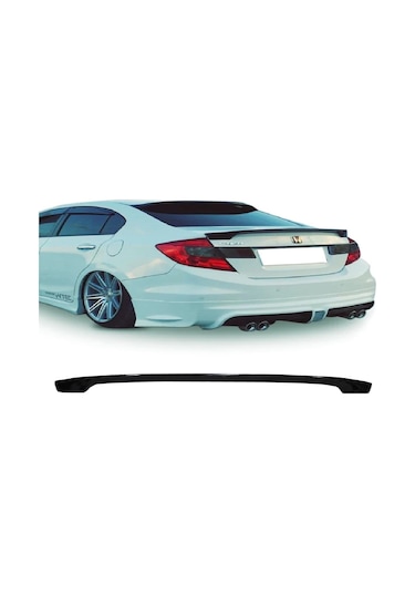 HONDA CİVİC 2012-2016 FB7 MADULO PLASTİK BOYASIZ SPOYLER