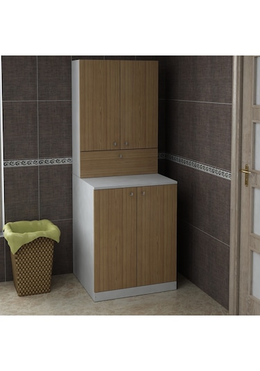 Palmira Çamaşır Makinesi Dolap Takımı