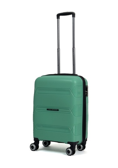Lucas Polipropilen Kırılmaz Valiz, Kabin Boy Mint