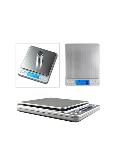 Suntek Dijital Ölçek 3000 G X 0.1 G Takı Altın Gümüş Para