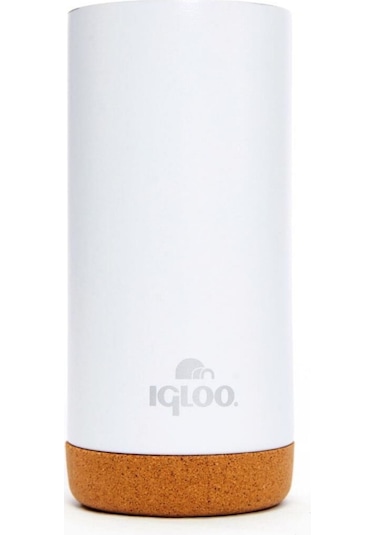 Çelik Mug Termos - Igloo - Cork - 500ml - Beyaz - 205695 Çok Renkli
