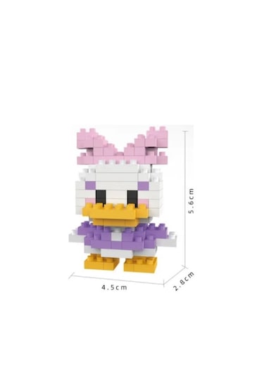 New Block Bricks 3d Puzzle Yapı Blokları Seti - Daisy Duck