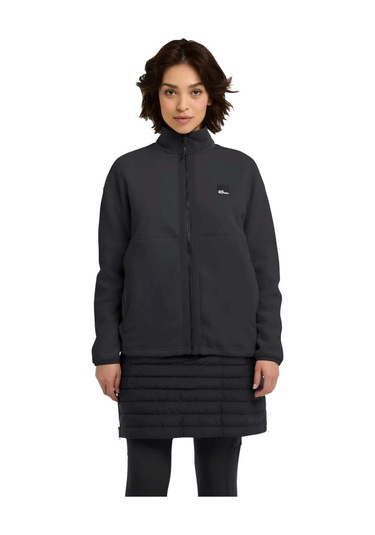 Jack Wolfskın Jack Wolfskin Sumetro Fz Kadın Sarı Polar Ceket 6000 Siyah
