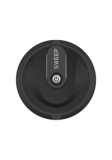 Dancemonkey Akıllı Süpürme Robotu Ev Saç Temizleyici Pilli Siyah, Güçlü Filtreyle Siyah