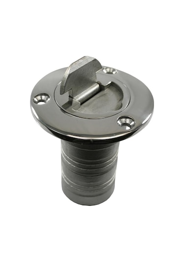Paslanmaz Su Dolum Kapağı, Kulplu Kilitsiz 38mm Water