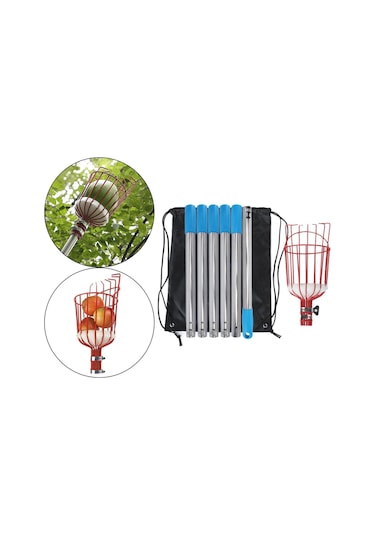 Suntek Magideal Meyve Seçici Aracı Bahçesi Için Metal 6-bölüm-7.9ft
