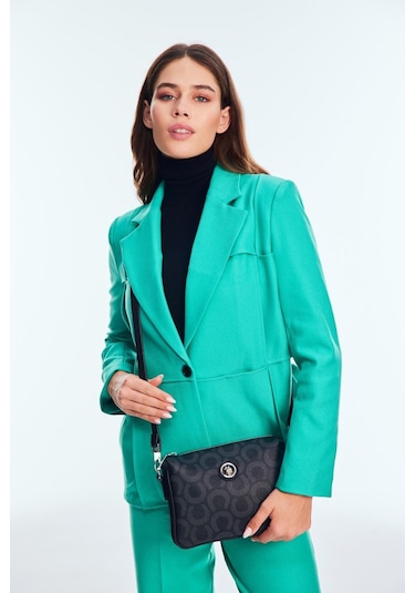 Us Polo Us24608 Kadın Çapraz Çanta Siyah Siyah