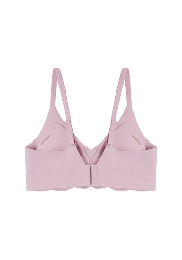 Balensiz Lazer Dikişsiz Görünmez Çıkarılabilir Pedli Sütyen Gül Kurusu