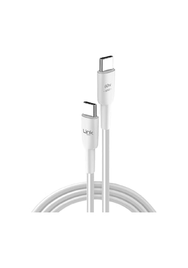 Linktech C312 30W PD Gan3 Type-C Kablolu Şarj Aleti Set
