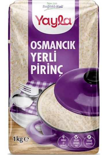 Yayla Osmancık Pirinç 1 Kg X 2 Adet