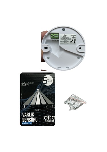 Dita Pu36014 Kızılötesi / Pır Sıva Üstü 360 Varlık Sensörü