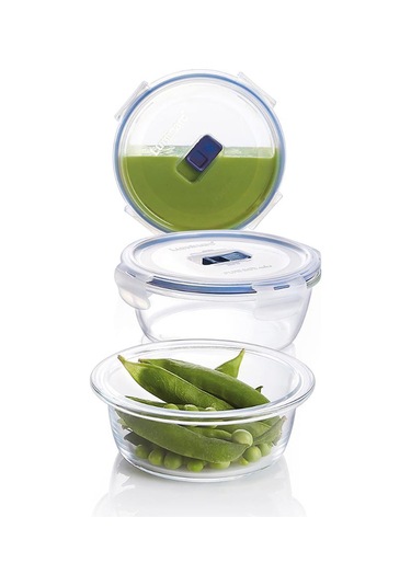 Luminarc Pure Box Active Yuvarlak Saklama Kabı 420 CC Şeffaf